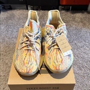 Yeezy Boost 350 Multicolor Oat Knit Sneakers